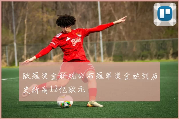 欧冠奖金新规公布冠军奖金达到历史新高12亿欧元